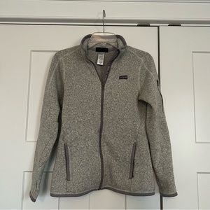 Grey Patagonia Better Sweater Full Zip Women’s Jacket